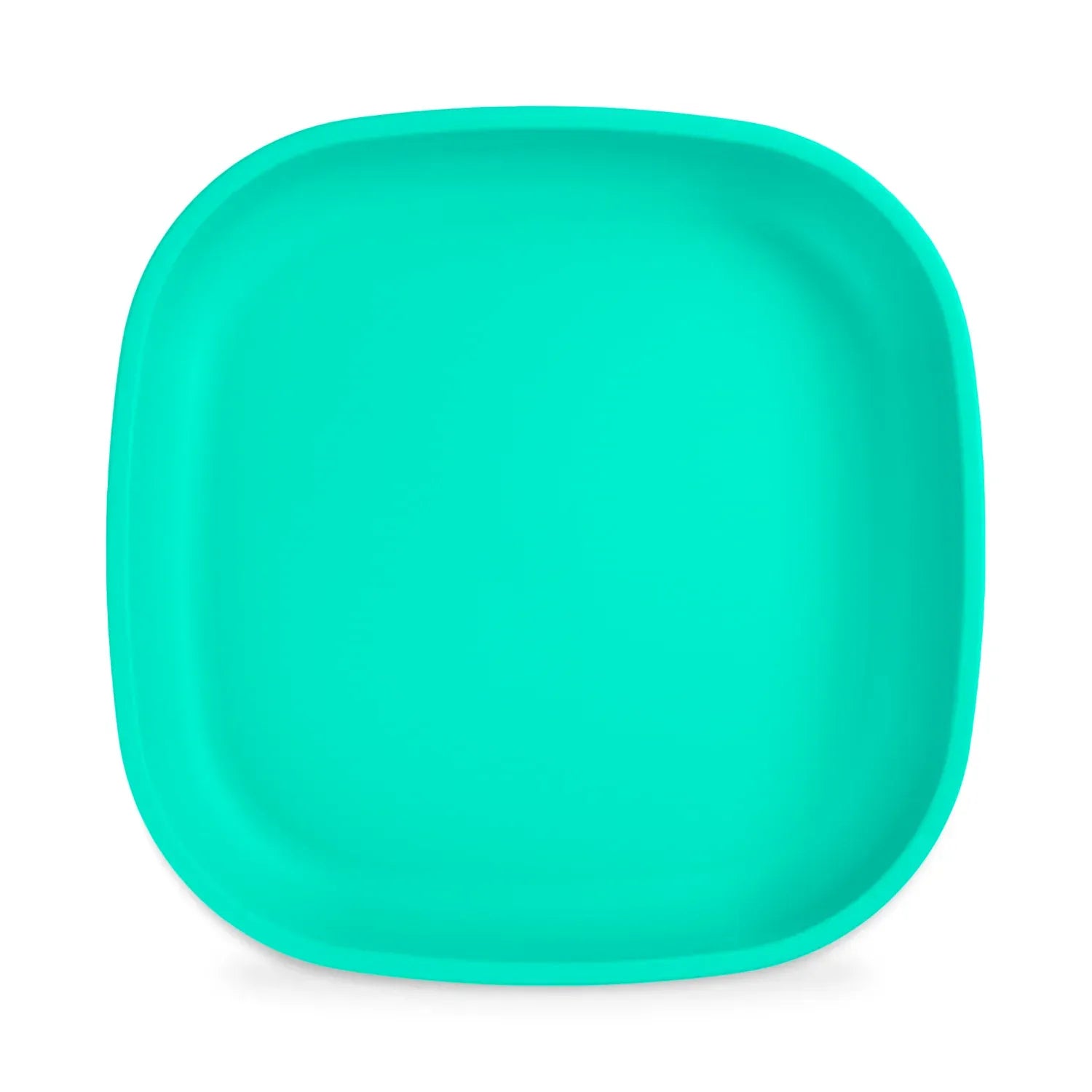 Adult 9” Flat Plate USA Made - Aqua RePlay Lil Tulips