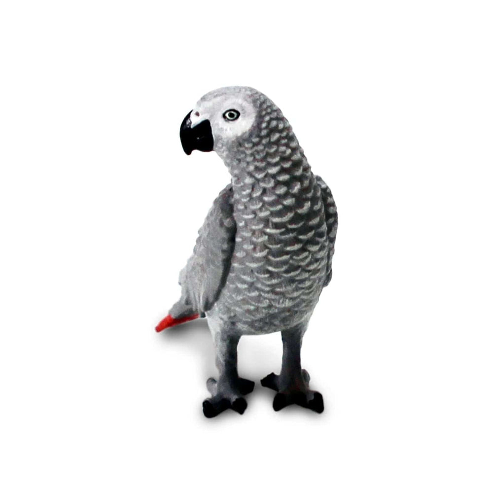 African Grey Parrot Toy Safari Ltd Lil Tulips