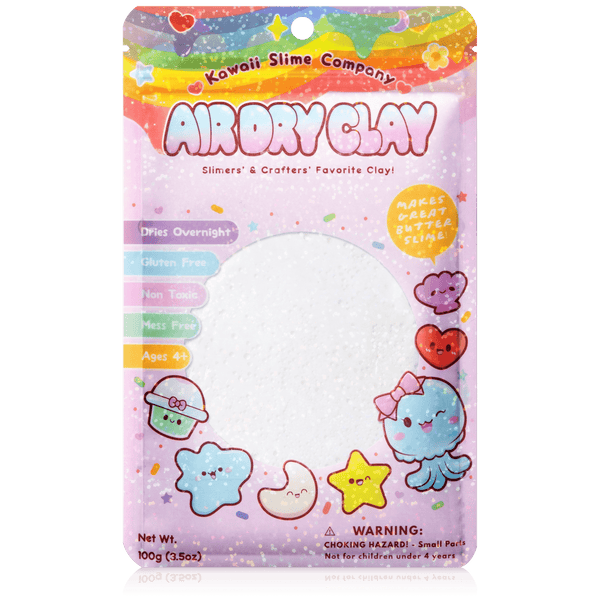 Air Dry Clay - Turquoise Kawaii Slime Company Lil Tulips