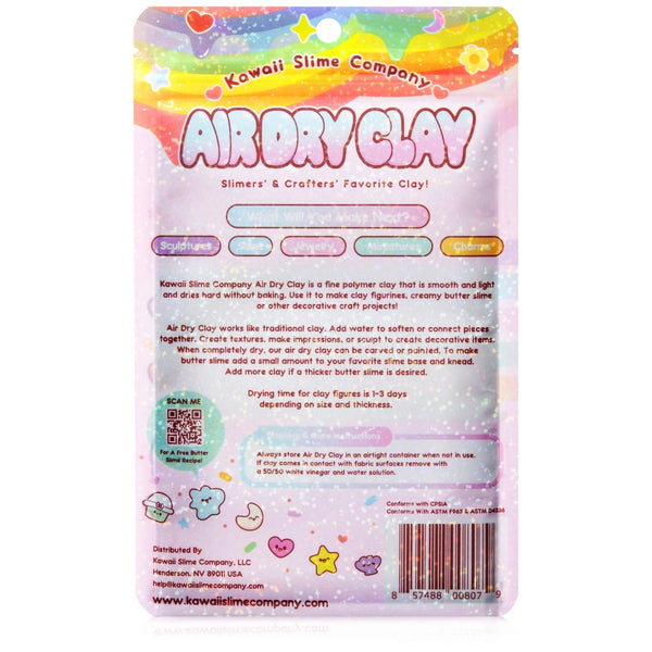 Air Dry Clay - Turquoise Kawaii Slime Company Lil Tulips