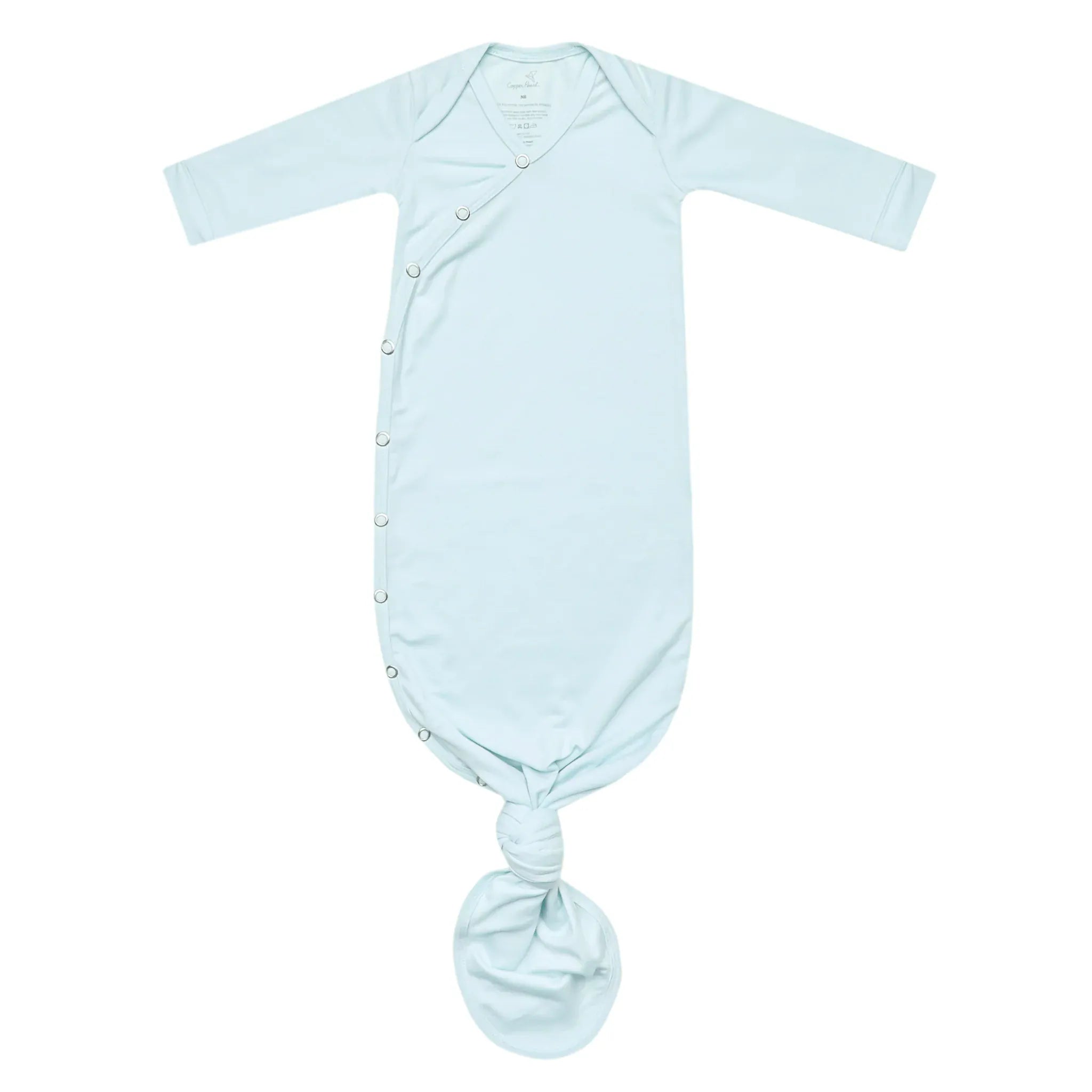 Air Newborn Knotted Gown Copper Pearl Lil Tulips
