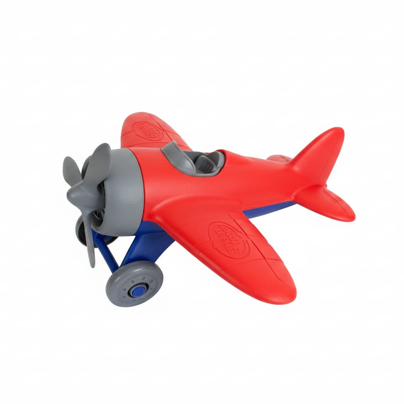Airplane Toy - New Red Green Toys Lil Tulips