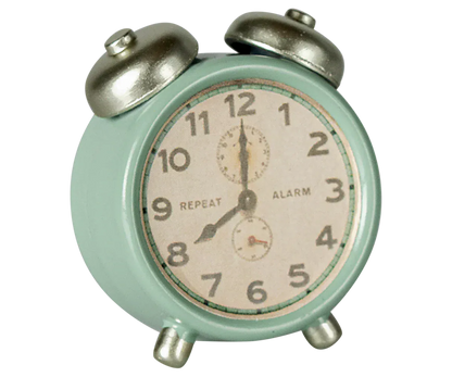 Alarm clock, Mouse - Mint Maileg Lil Tulips