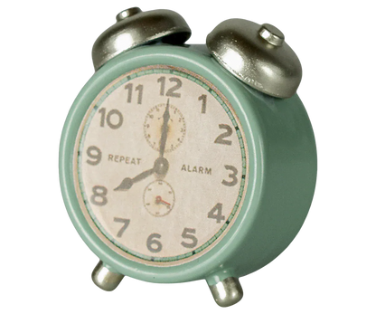 Alarm clock, Mouse - Mint Maileg Lil Tulips