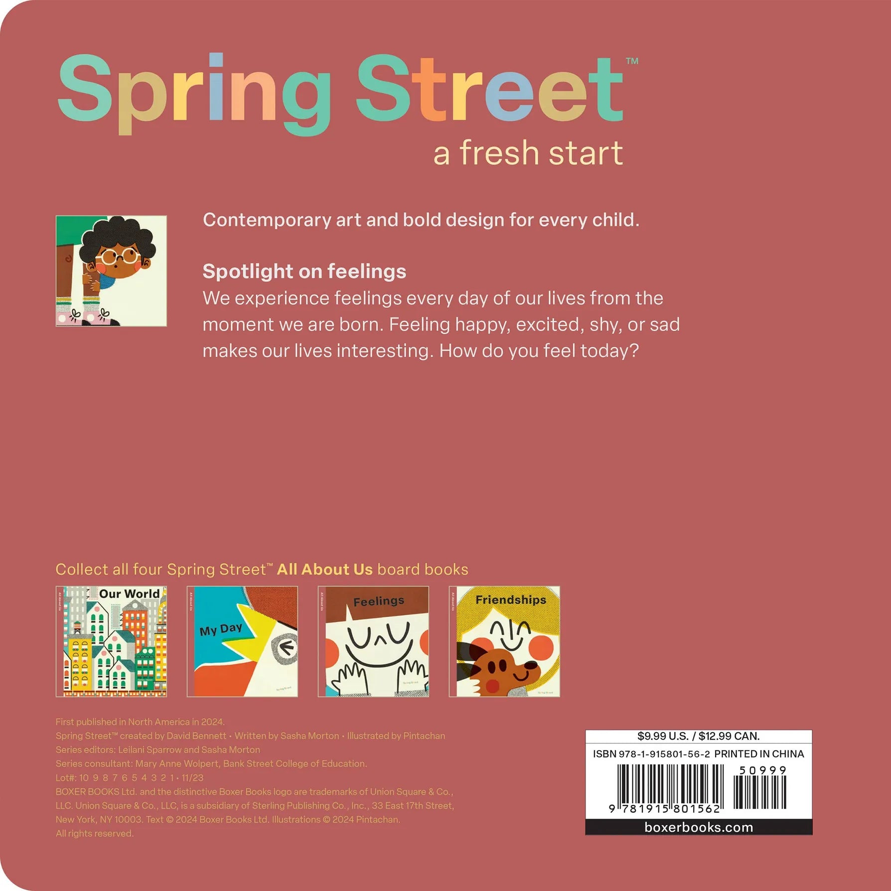 All About Us: Feelings Hachette Lil Tulips