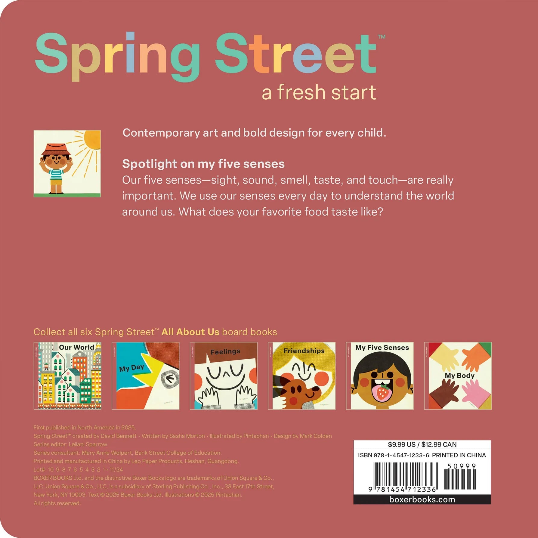 All About Us: My Five Senses Hachette Lil Tulips