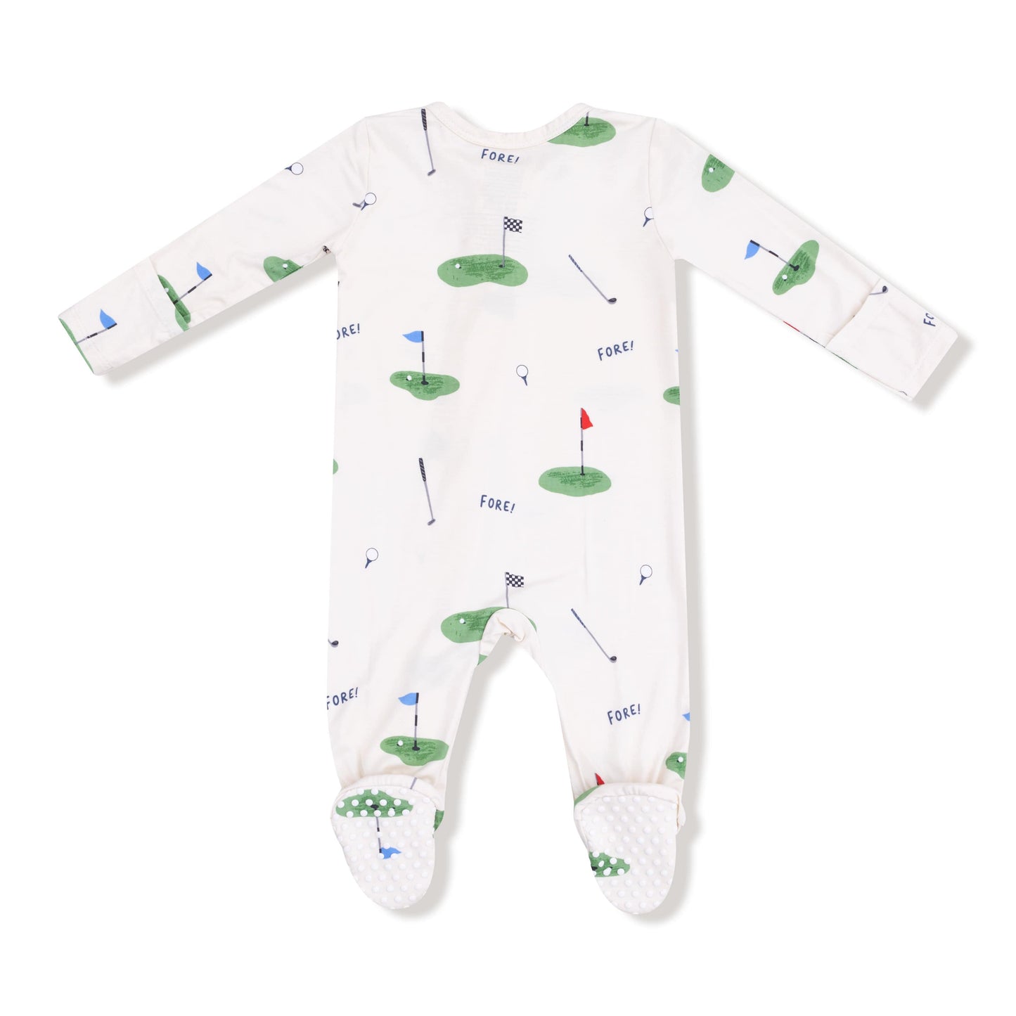 All Fore Golf - 2 Way Zipper Footie Angel Dear Lil Tulips