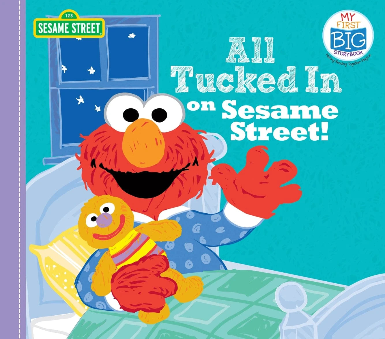 All Tucked in On Sesame Street! (Big Boardbook) SourceBooks Lil Tulips