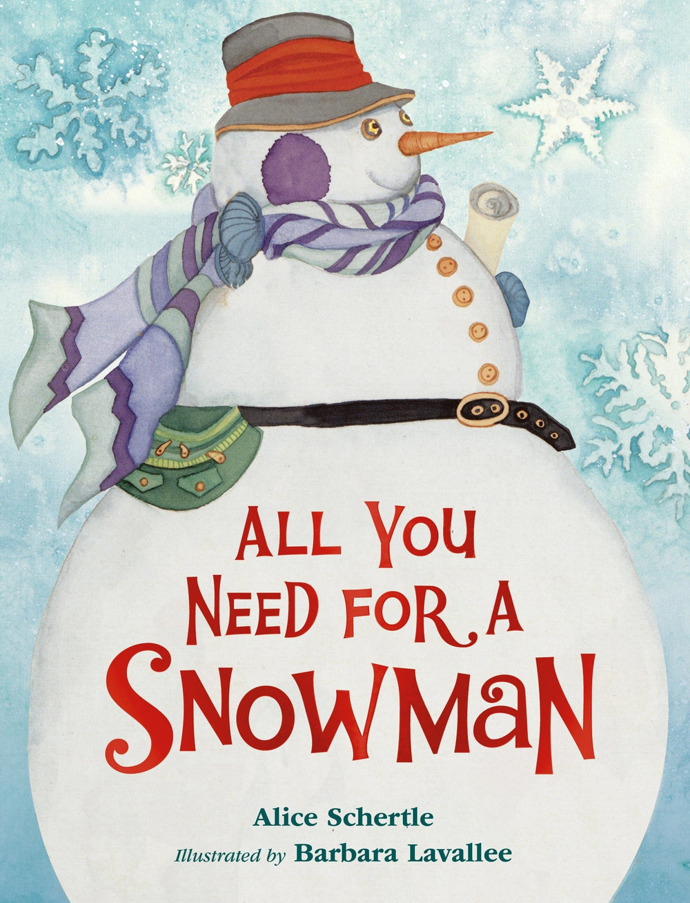 All You Need for a Snowman Board Book Houghton Mifflin Harcourt Lil Tulips