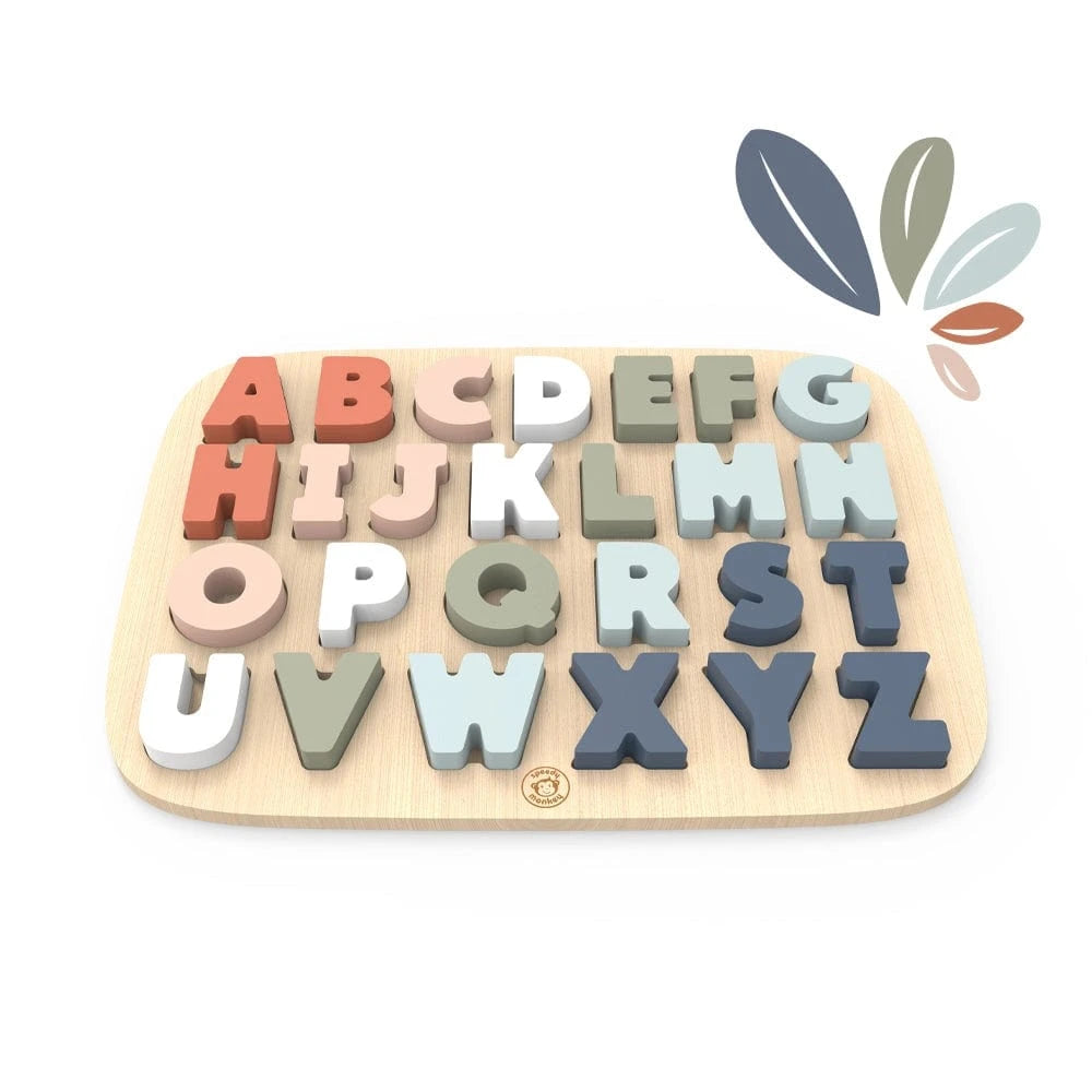 Alphabet Puzzle Speedy Monkey Lil Tulips
