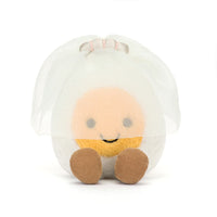 Amuseable Boiled Egg Bride JellyCat Lil Tulips