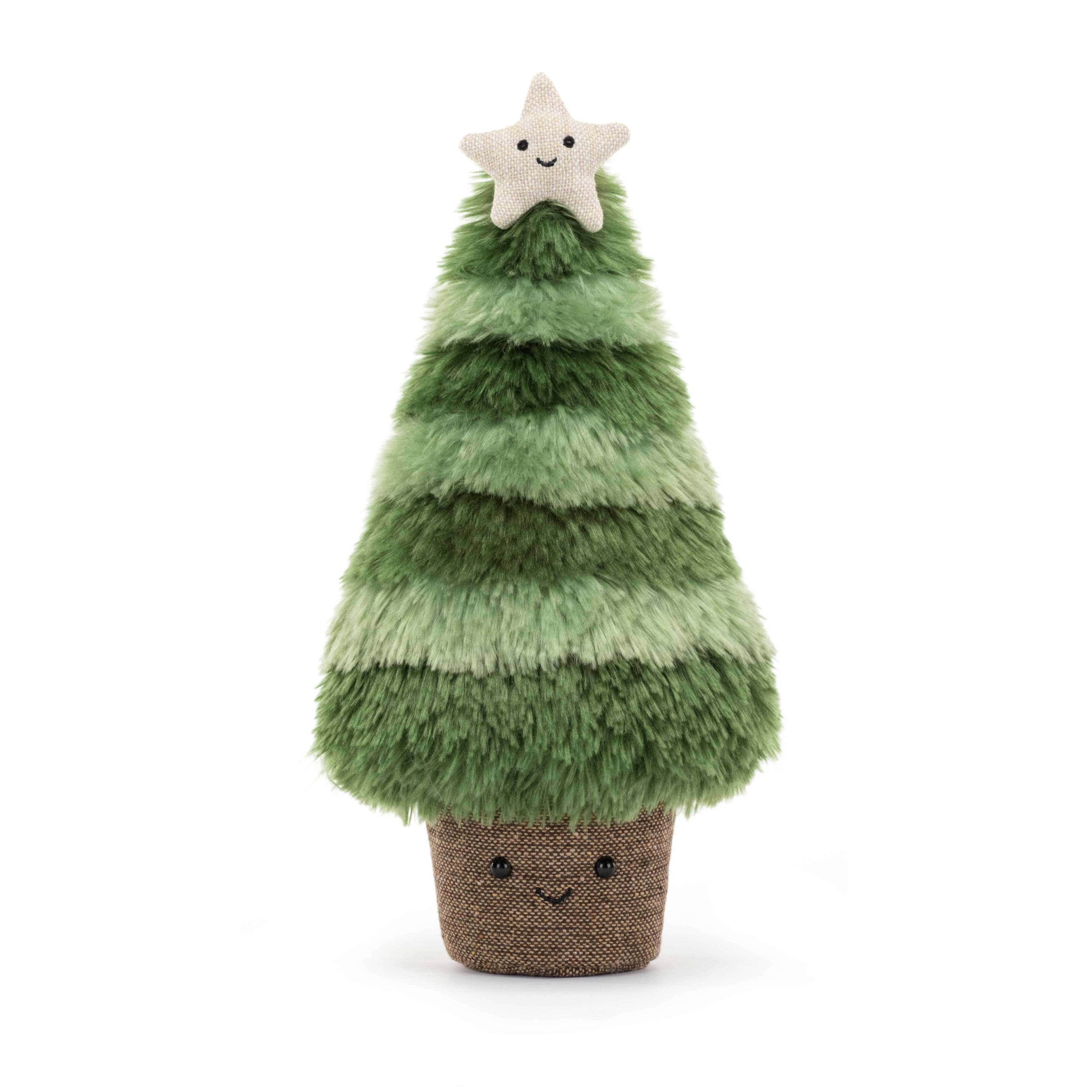 Amuseable Nordic Spruce Christmas Tree Small JellyCat Stuffed Animals Lil Tulips