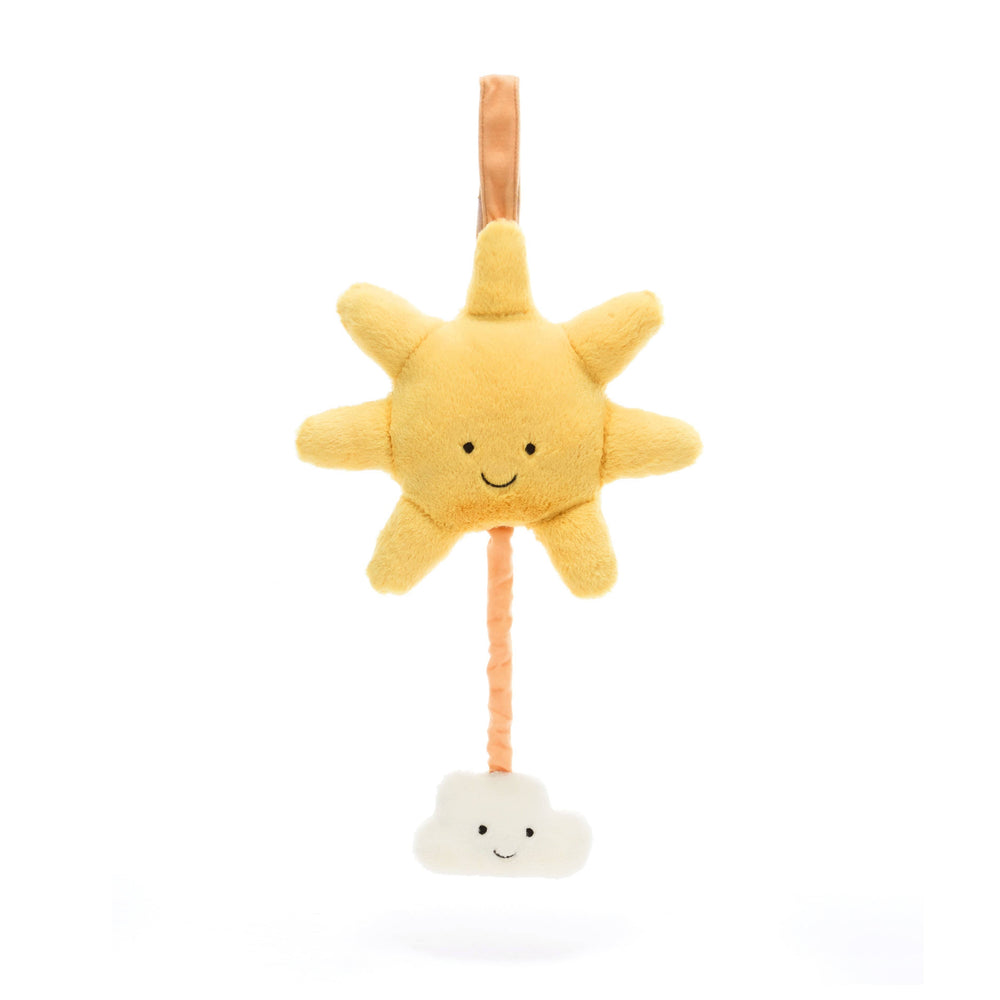 Amuseable Sun Musical Pull JellyCat Lil Tulips
