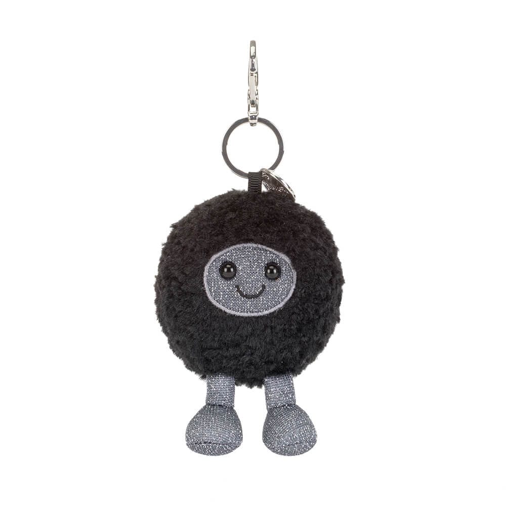 Amuseables Black Hole Bag Charm Jellycat Lil Tulips