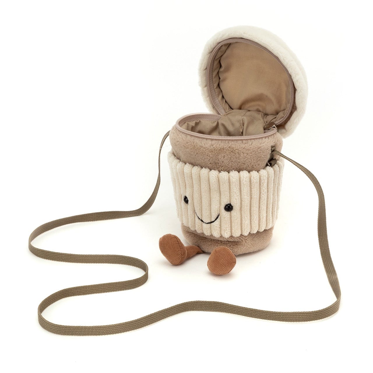 Amuseables Coffee-To-Go Bag Jellycat Lil Tulips
