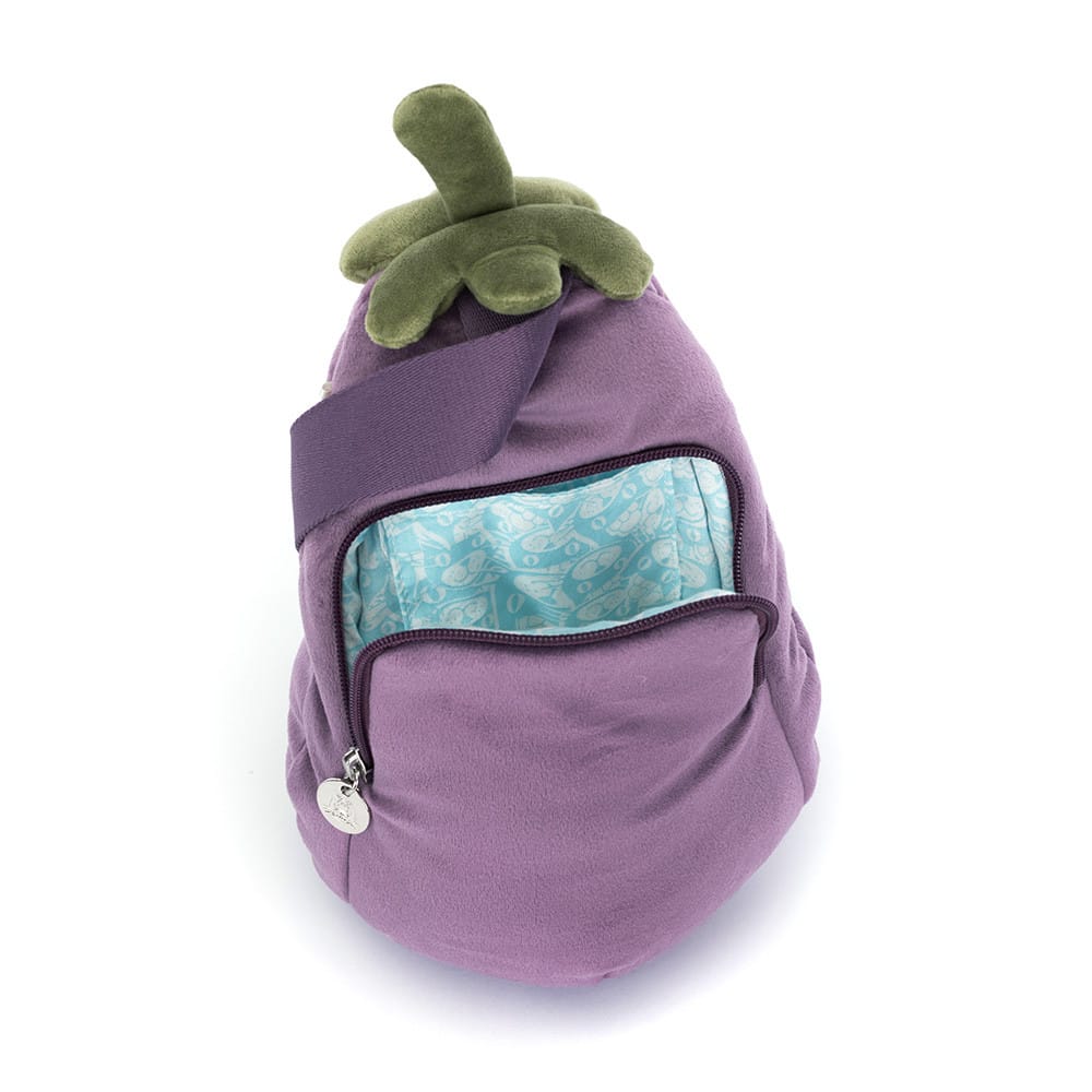 Amuseables Eggplant Bum Bag Jellycat Lil Tulips