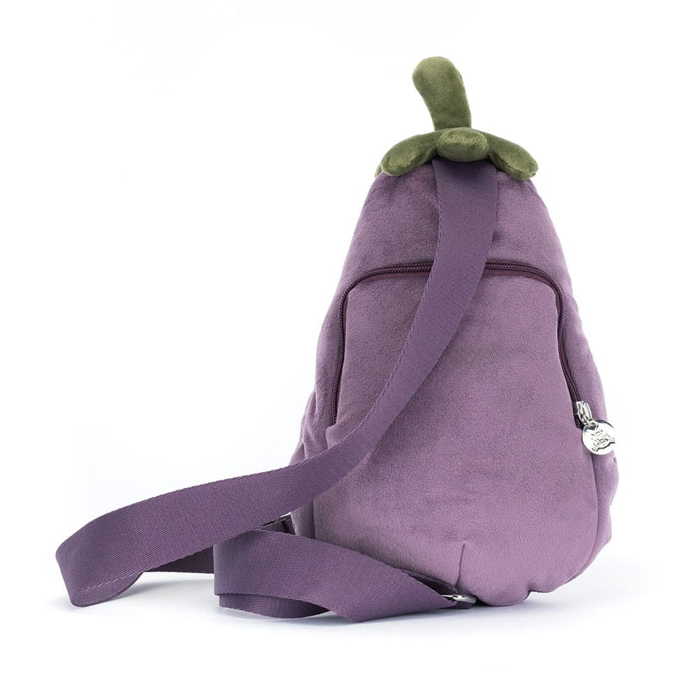 Amuseables Eggplant Bum Bag Jellycat Lil Tulips