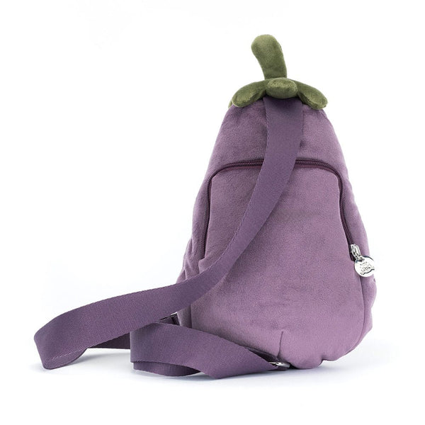 Amuseables Eggplant Bum Bag Jellycat Lil Tulips