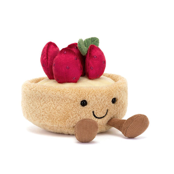 Amuseables Fleurette Tarte Aux Fraises Jellycat Stuffed Animals Lil Tulips
