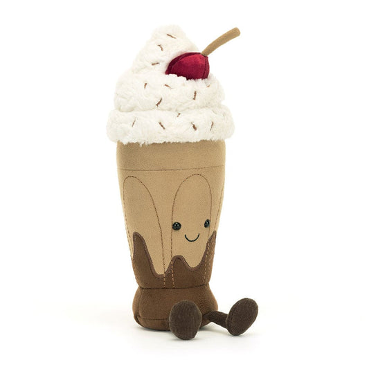 Amuseables Marin Chocolate Milkshake Jellycat Stuffed Animals Lil Tulips