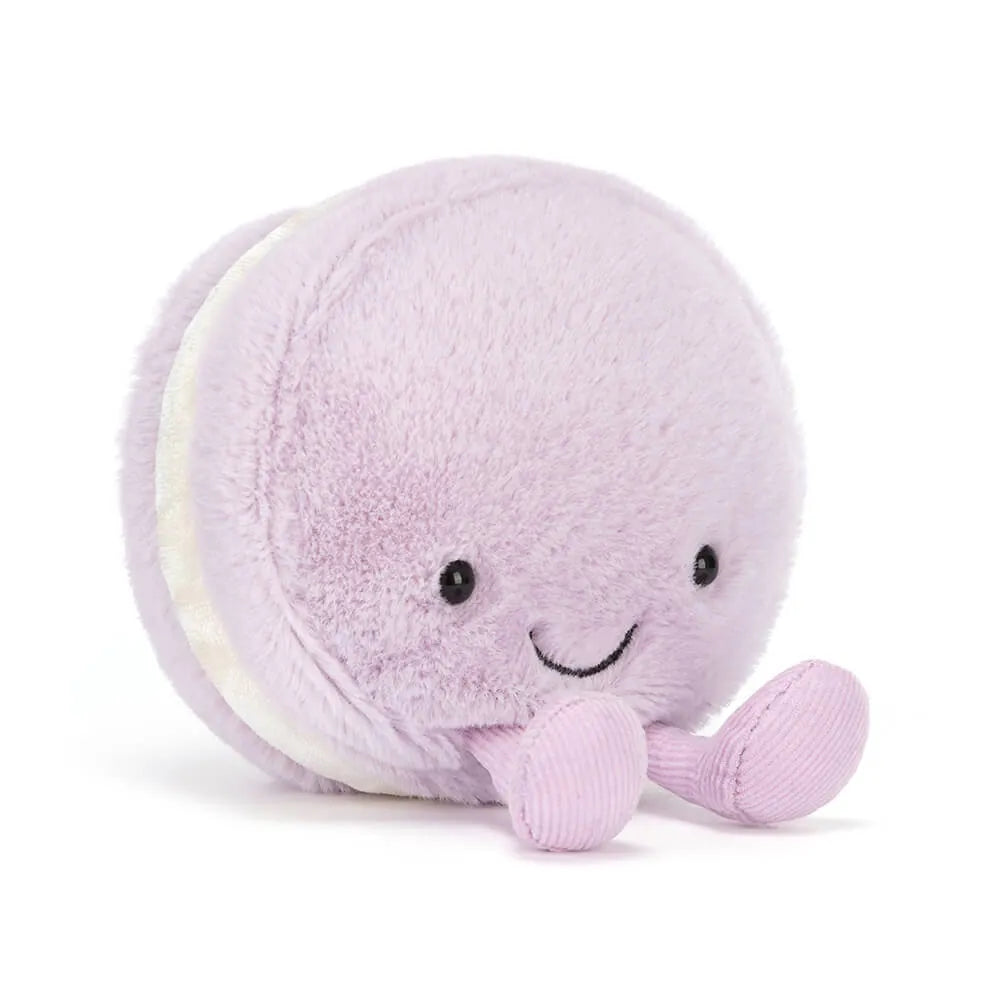 Amuseables May Macaron Lavender Jellycat Lil Tulips