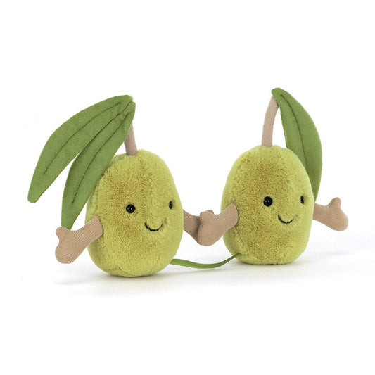 Amuseables Pair of Olives Jellycat Lil Tulips