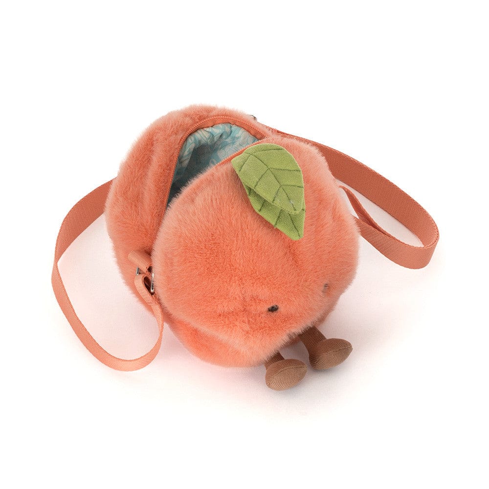 Amuseables Peach Shoulder Bag Jellycat Lil Tulips