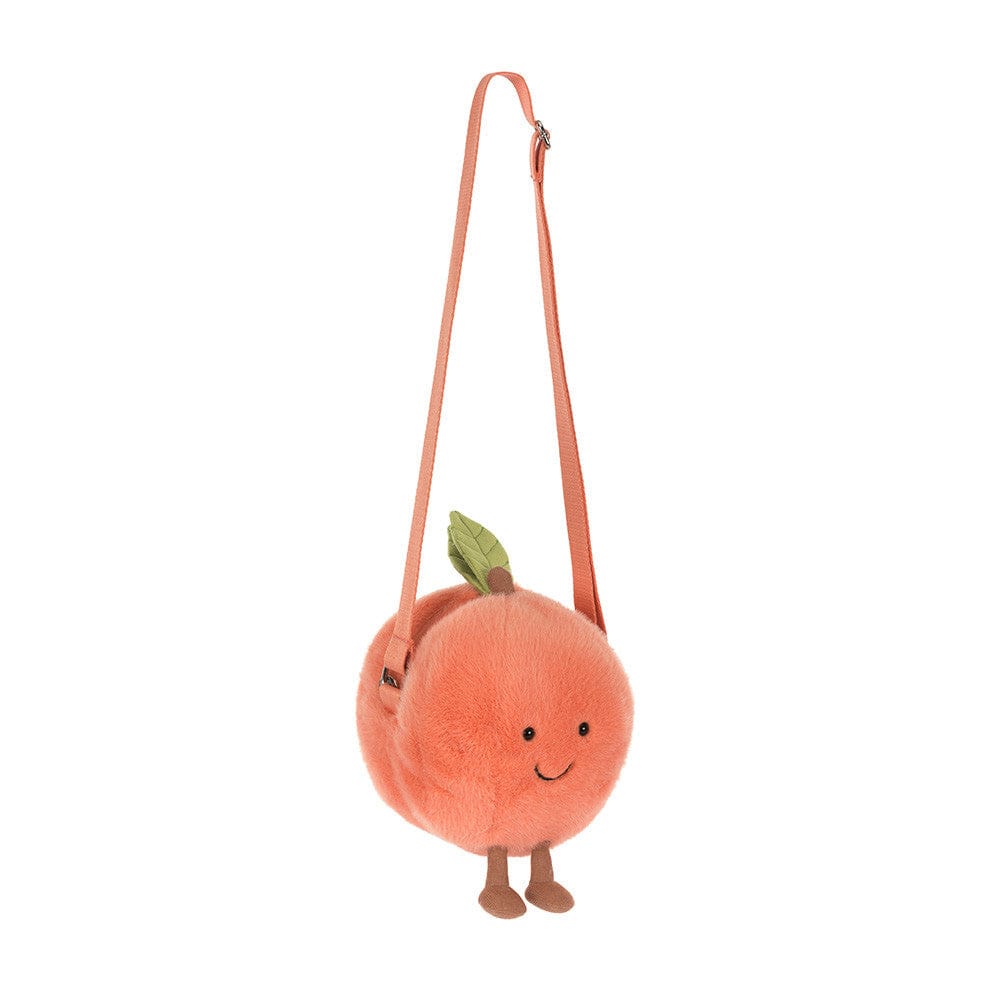 Amuseables Peach Shoulder Bag Jellycat Lil Tulips