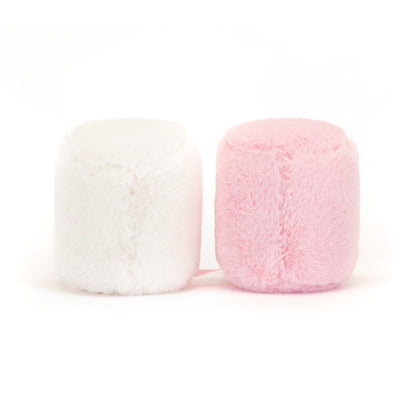 Amuseables Pink and White Marshmallows JellyCat Lil Tulips