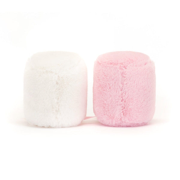 Amuseables Pink and White Marshmallows JellyCat Lil Tulips