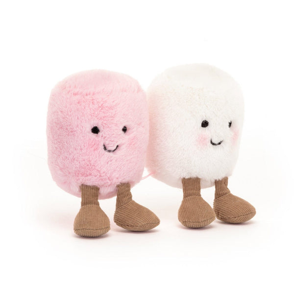 Amuseables Pink and White Marshmallows Jellycat Lil Tulips