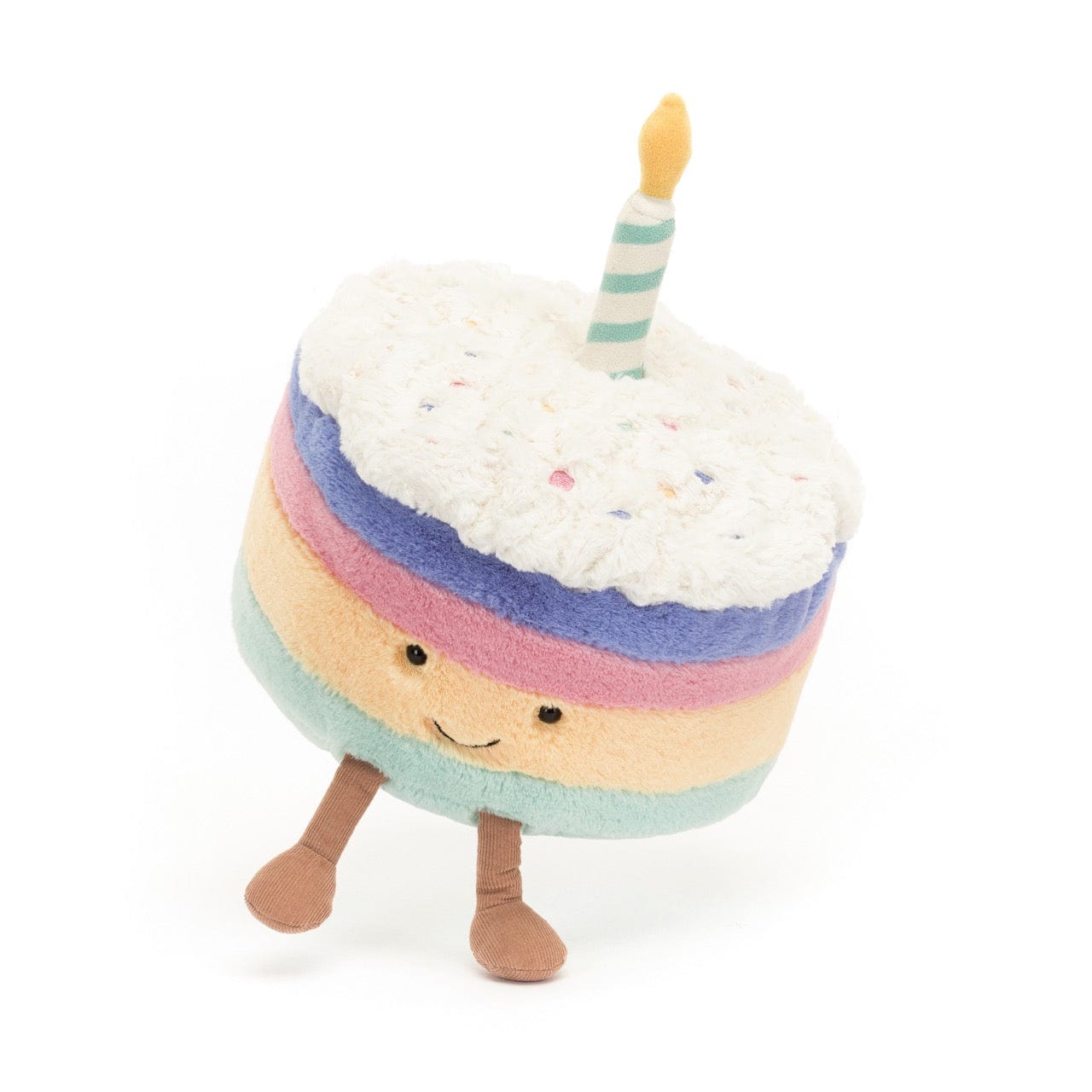 Amuseables Rainbow Birthday Cake Large Jellycat Lil Tulips