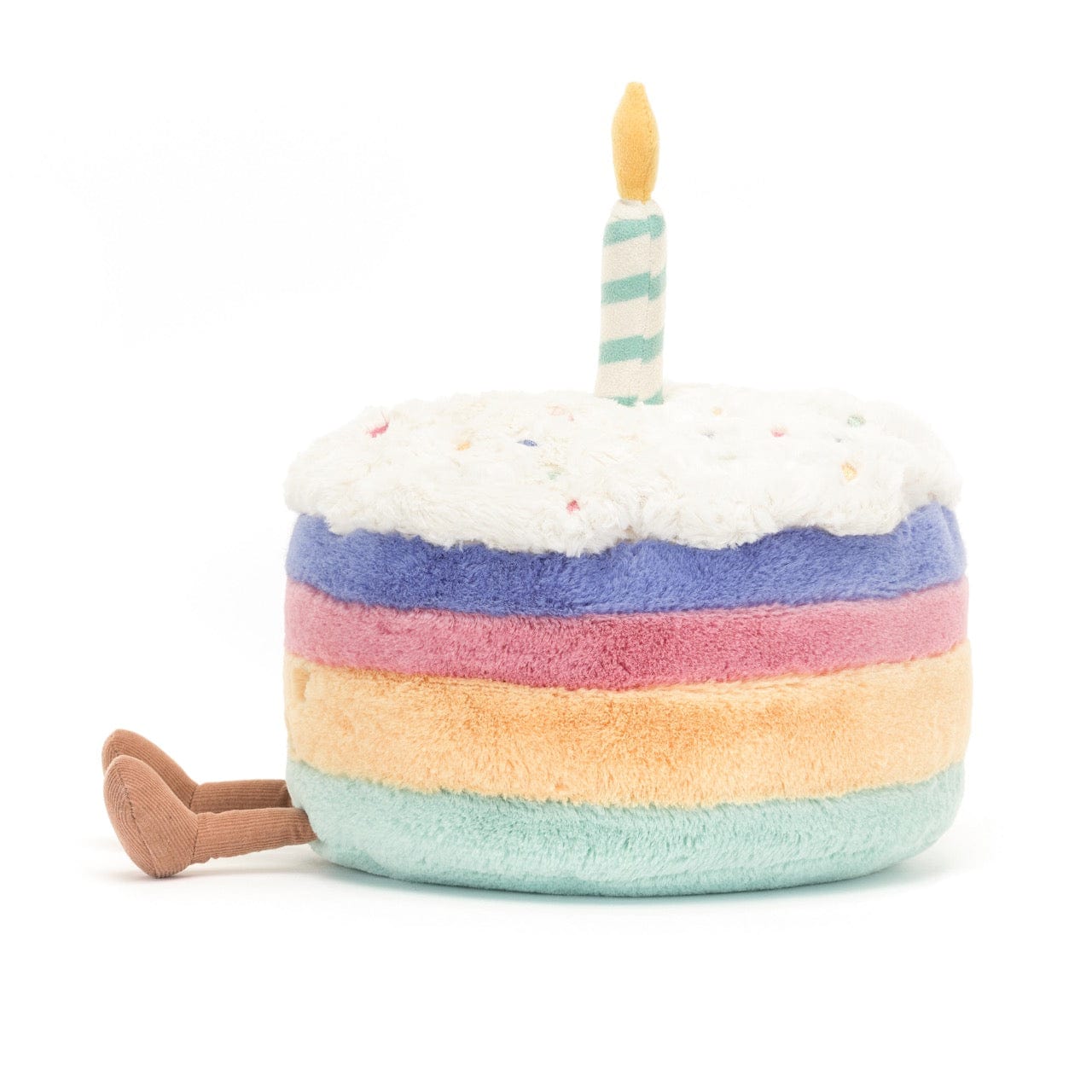 Amuseables Rainbow Birthday Cake Large Jellycat Lil Tulips