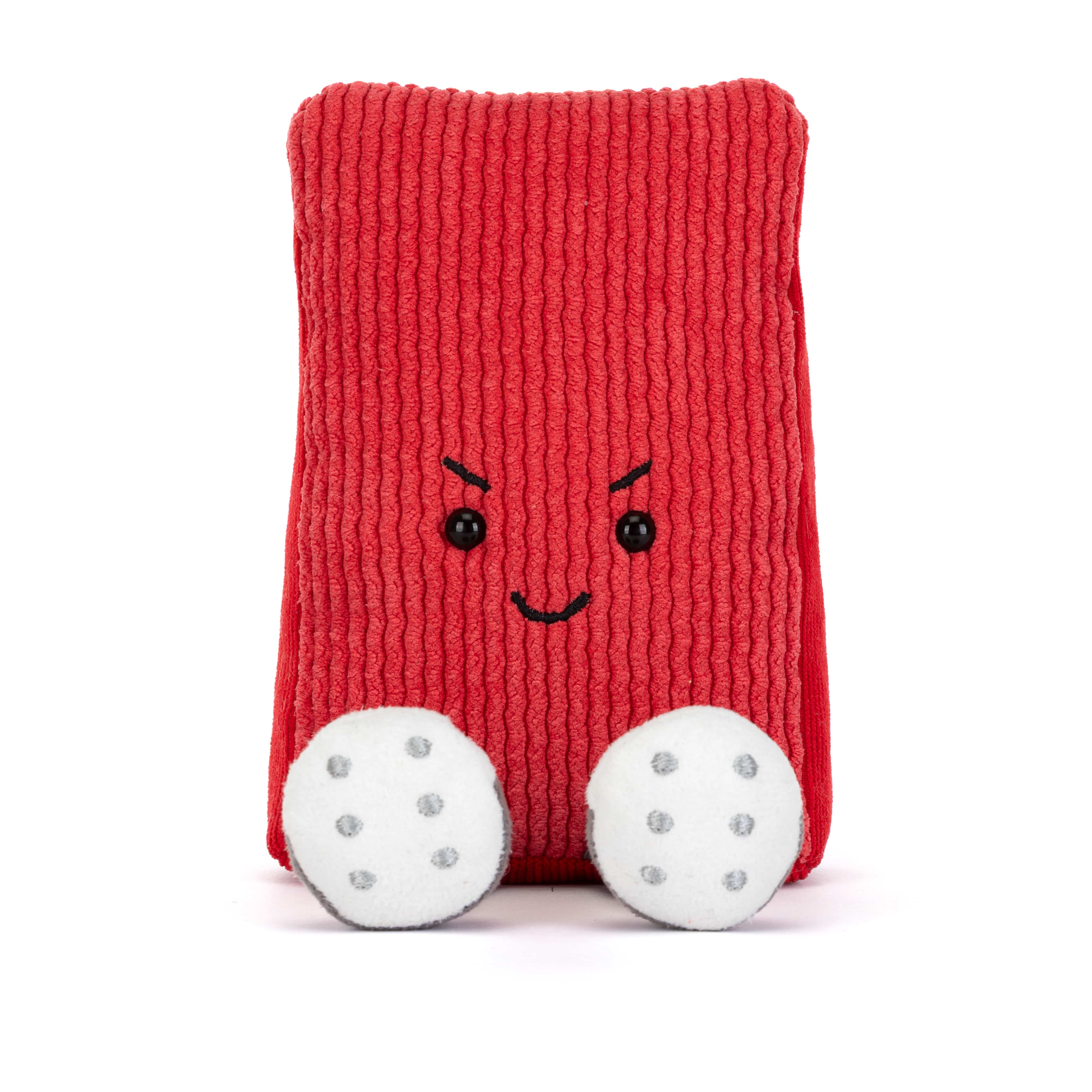 Amuseables Sports Fowla Red Card Jellycat Lil Tulips