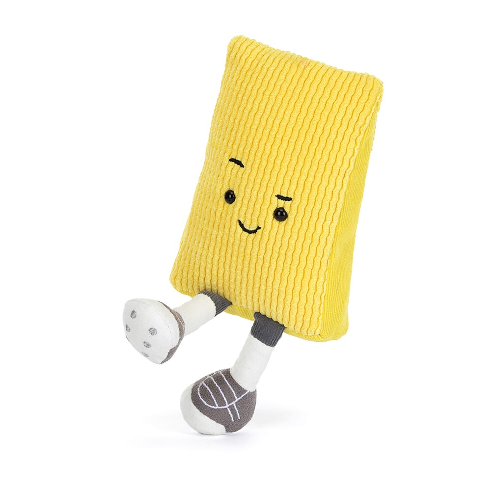 Amuseables Sports Warni Yellow Card Jellycat Lil Tulips