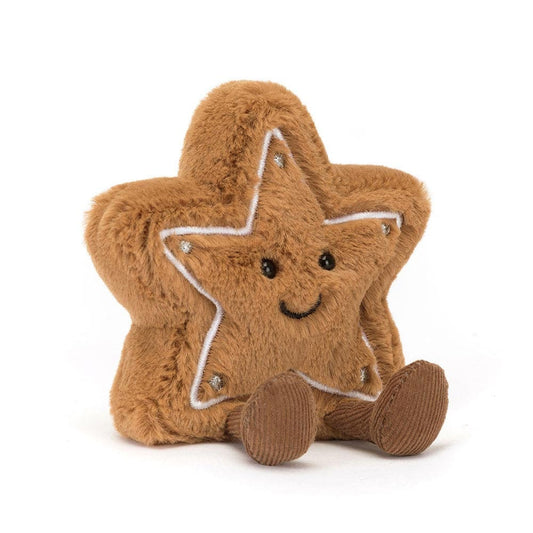 Amuseables Star Cookie JellyCat Stuffed Animals Lil Tulips