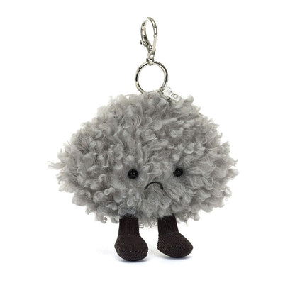 Amuseables Storm Cloud Bag Charm Jellycat Lil Tulips