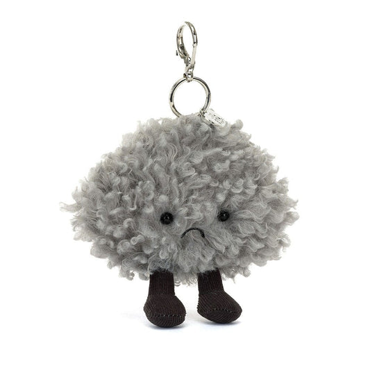 Amuseables Storm Cloud Bag Charm Jellycat Lil Tulips