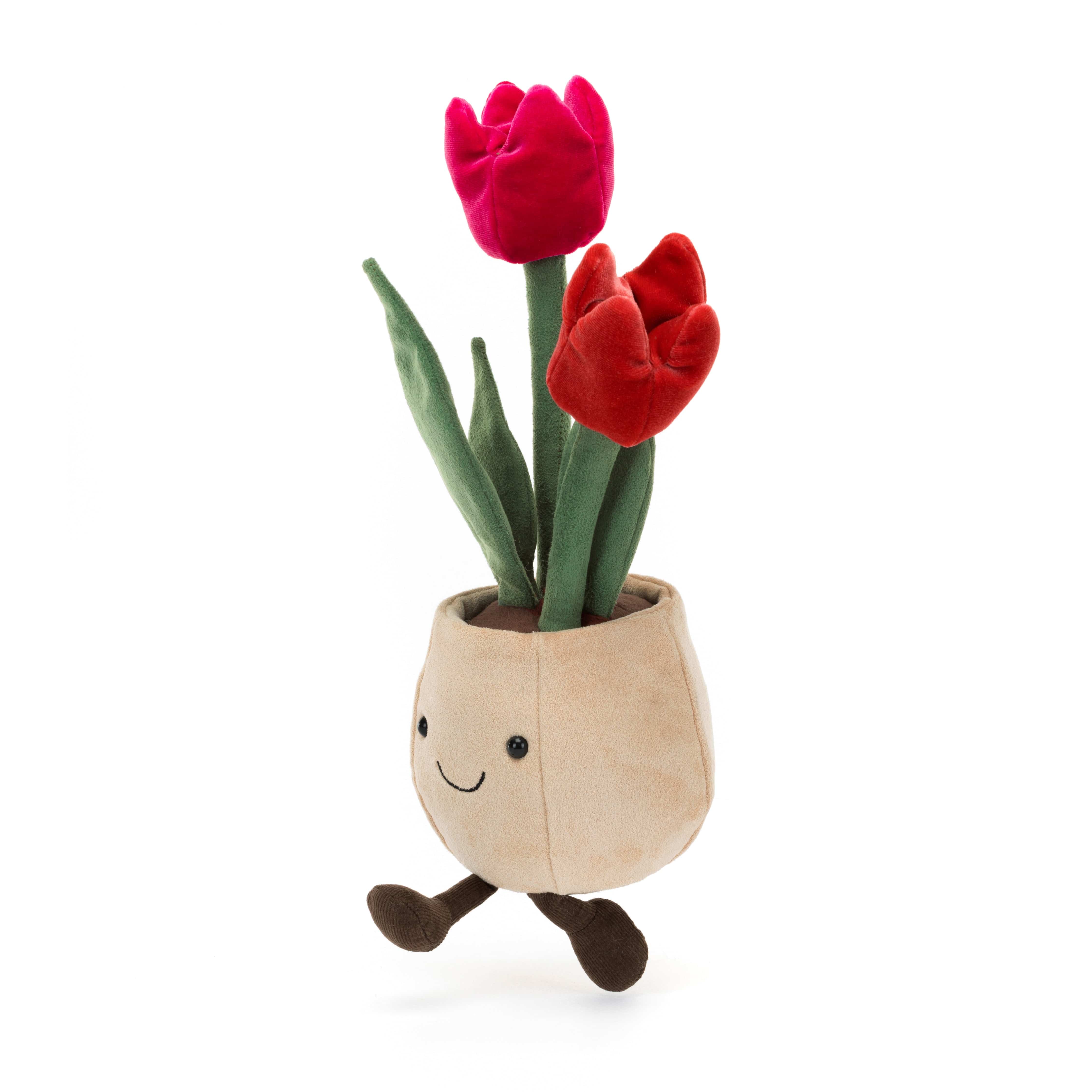 Amuseables Tulip Pot Jellycat JellyCat Lil Tulips