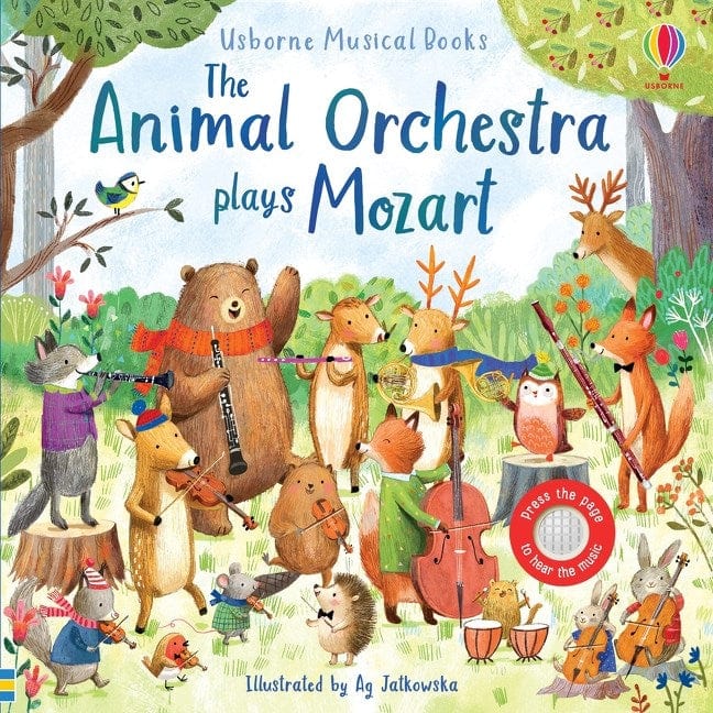 Animal Orchestra Plays Mozart - Musical Book Harper Collins Childrens Lil Tulips