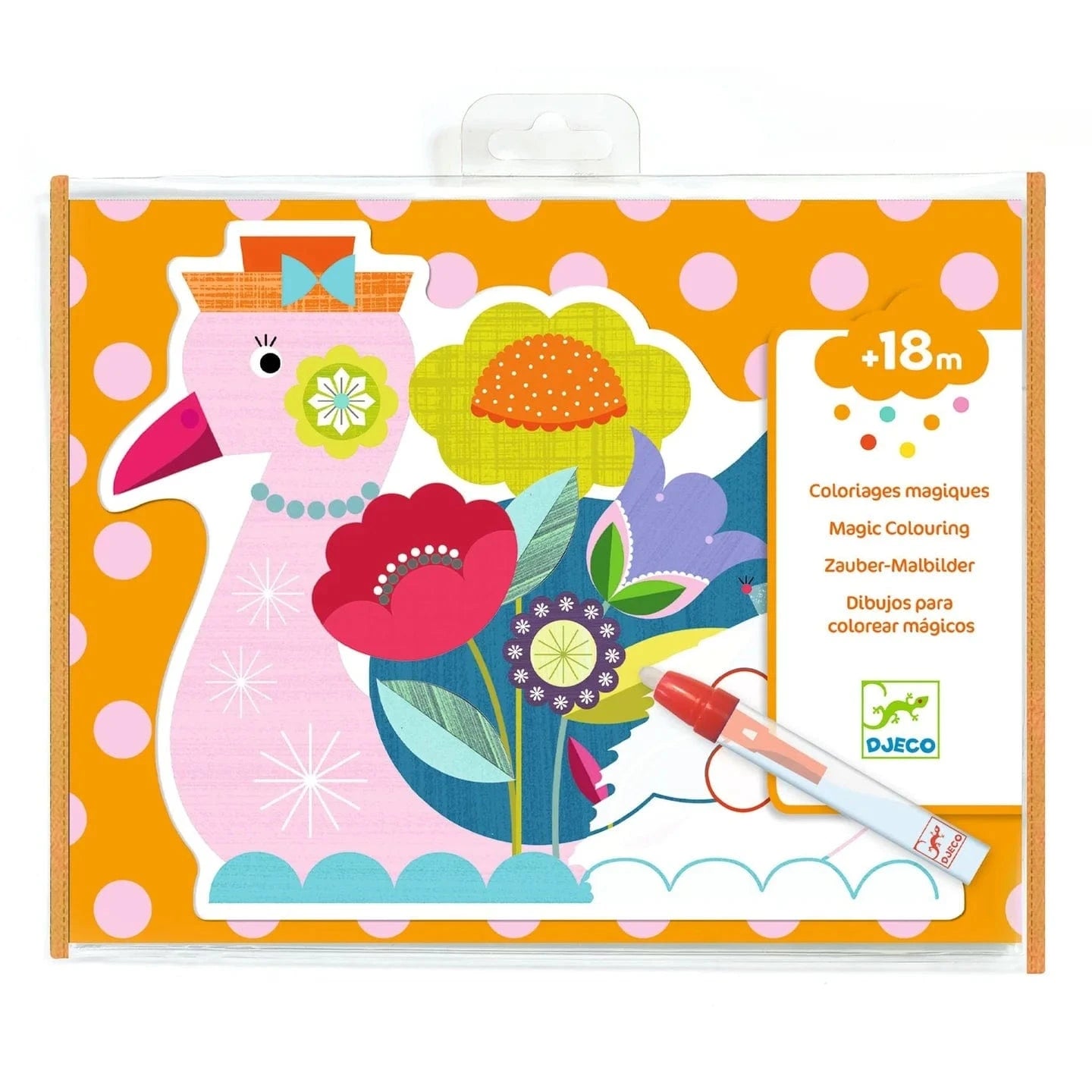 Animal Party Paint with Water Activity Set Djeco Lil Tulips