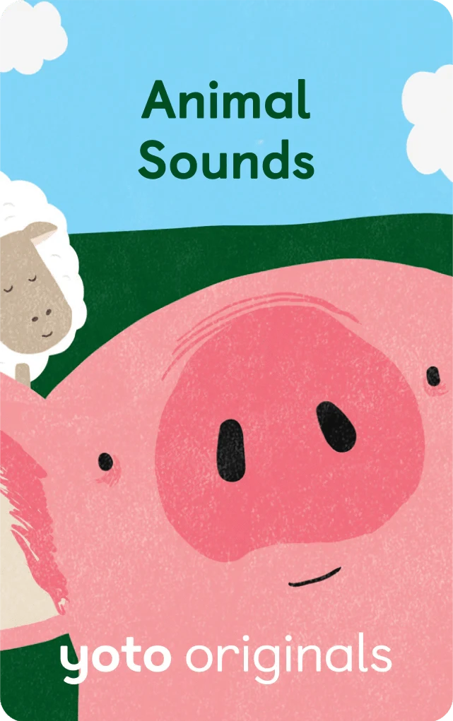 Animal Sounds - Audiobook Card Yoto Lil Tulips