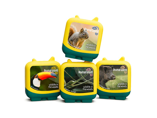 Animal World Wildlife in the Woods Clever Tonies - 4 Pack Tonies Lil Tulips