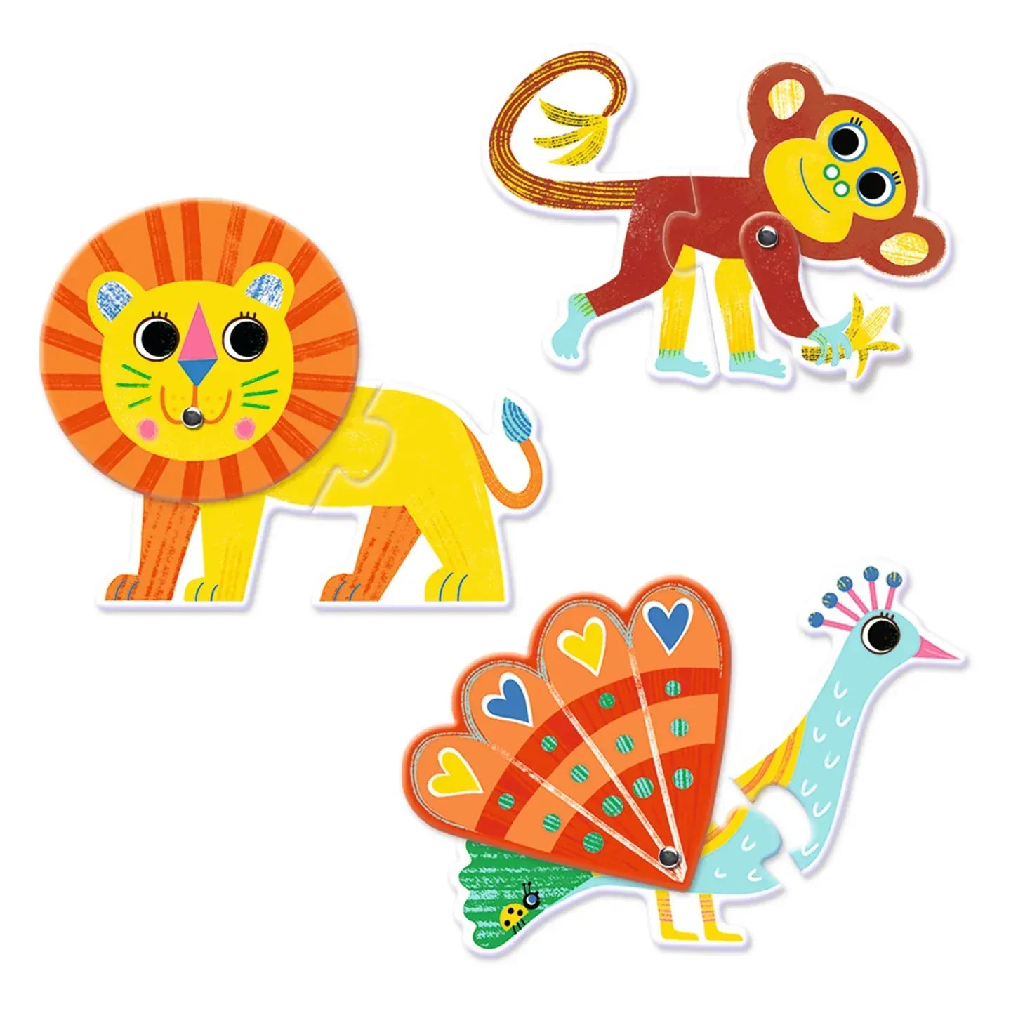 Animals Puzzle Duo Matching Activity Djeco Lil Tulips