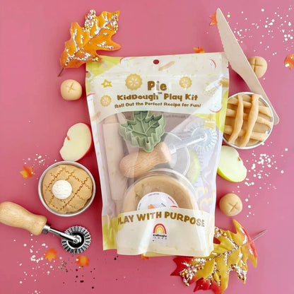 Apple Pie Kiddough Play Kit Earth Grown KidDoughs Lil Tulips