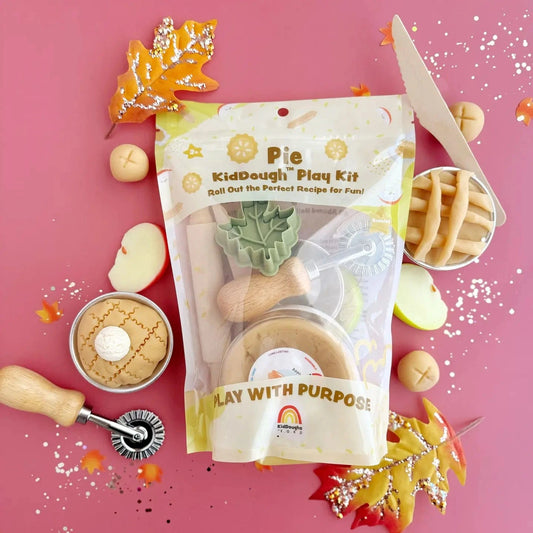Apple Pie Kiddough Play Kit Earth Grown KidDoughs Lil Tulips