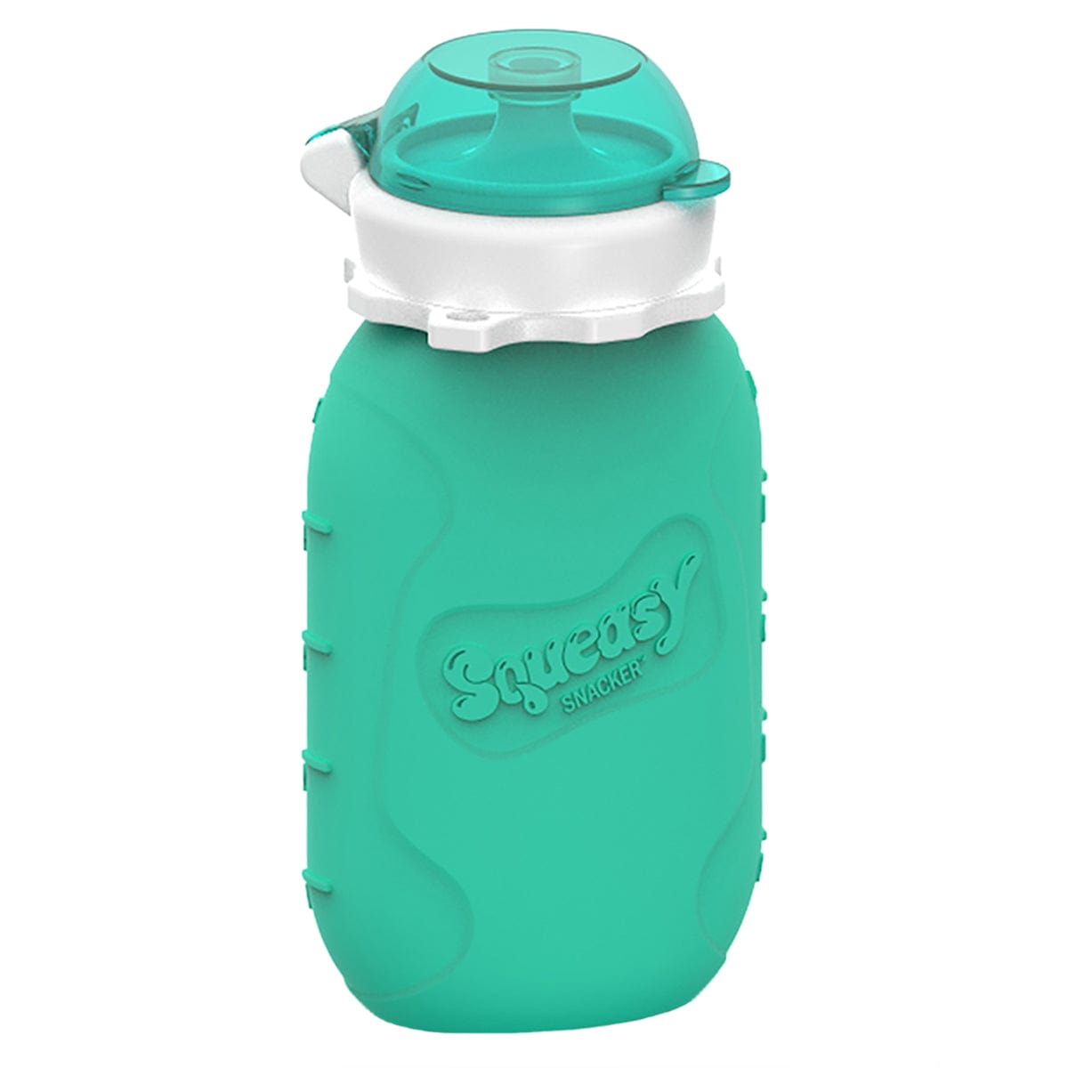 Aqua Squeasy Silicone Pouch 6 oz Squeasy Gear Lil Tulips