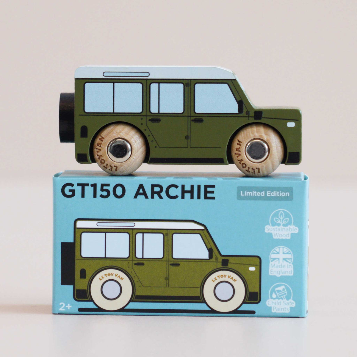 Archie Wooden Vehicle (GT150) Le Toy Van Lil Tulips