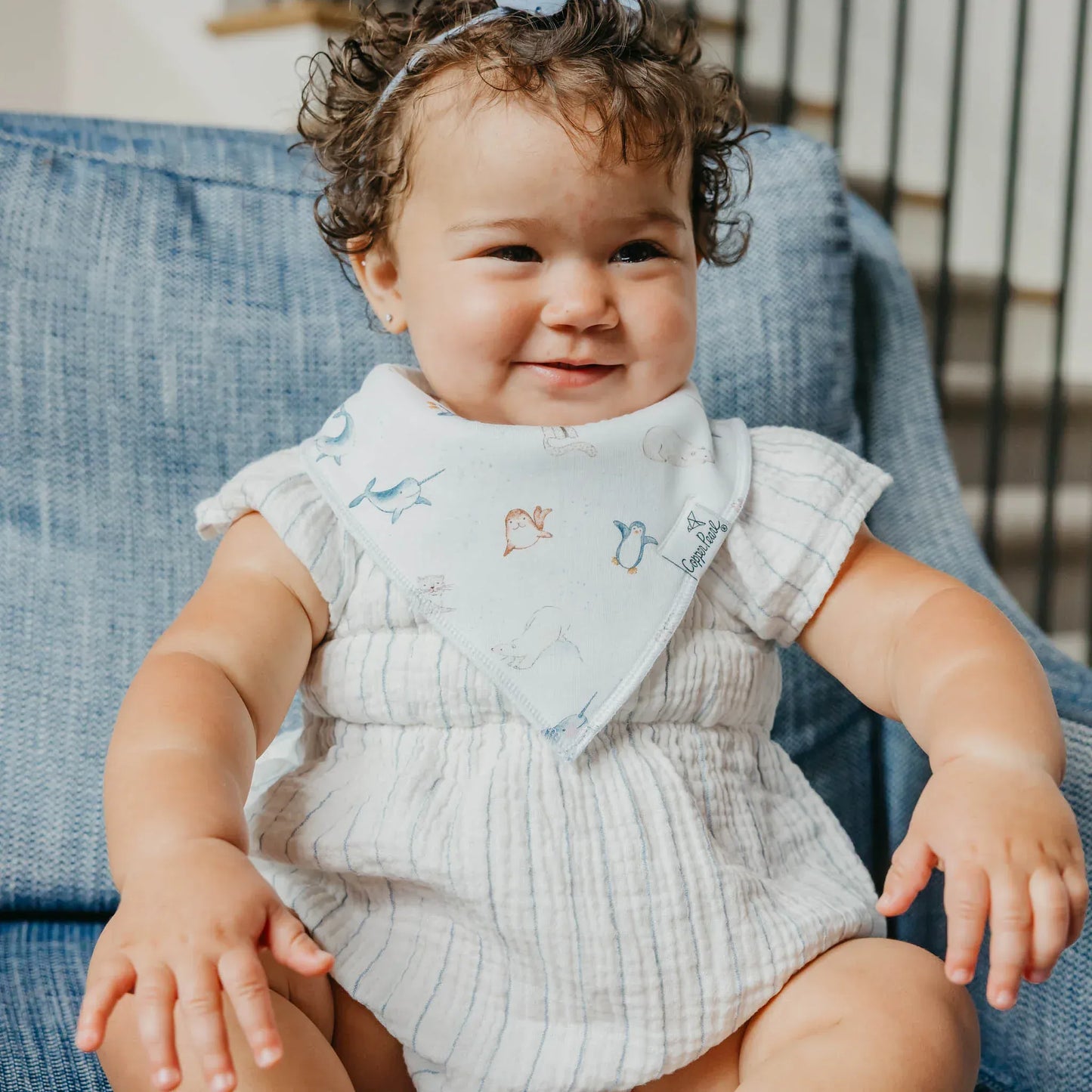 Arctic Wonder Banana Bibs Copper Pearl Lil Tulips