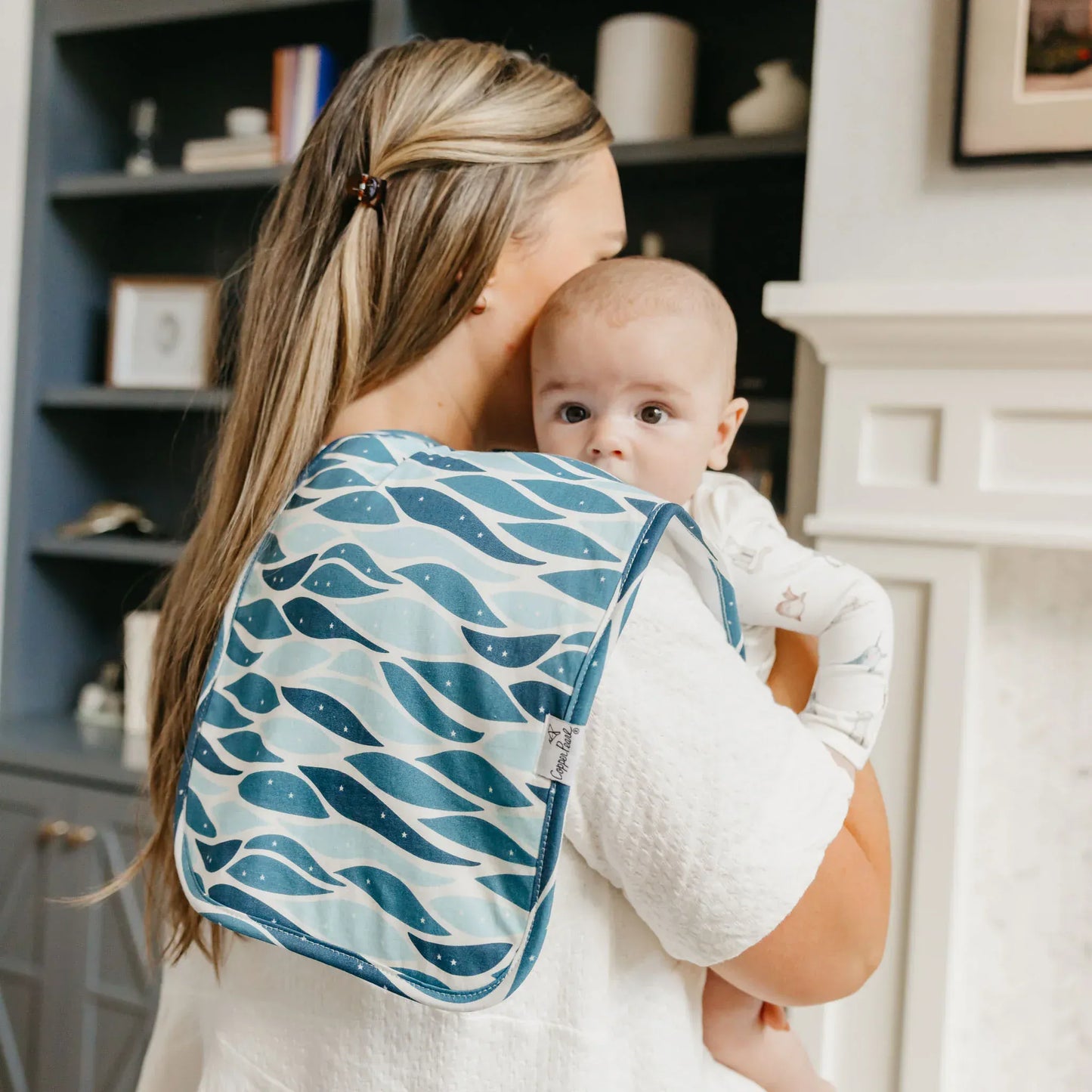 Arctic Wonder Burp Cloth Set (3-Pack) Copper Pearl Lil Tulips